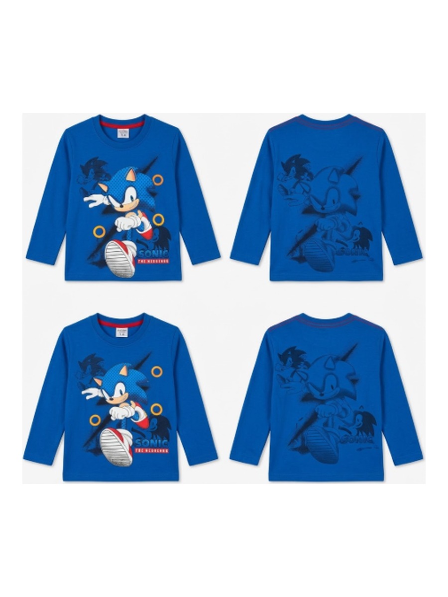 Remera de Manga Larga Sonic para Niño